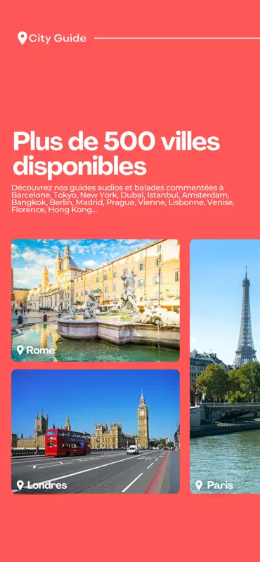 CityGuide – Guide Audio Ville screenshot 2 of 10