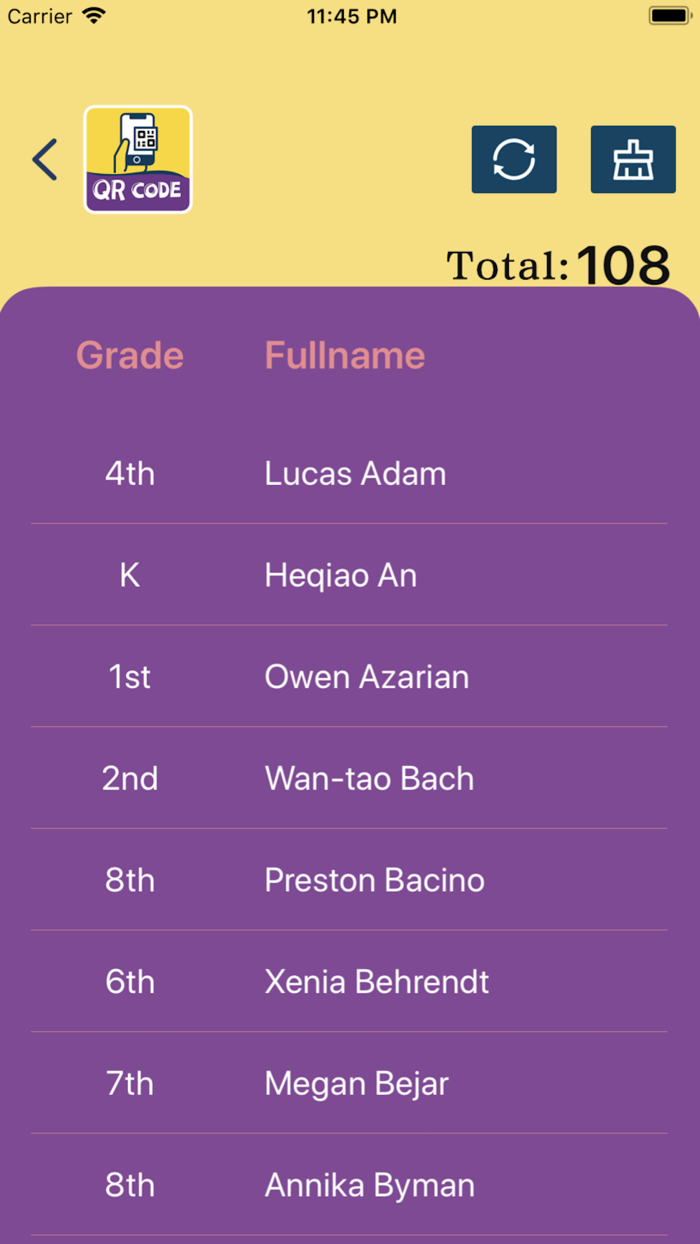 School Dismissal QRCode