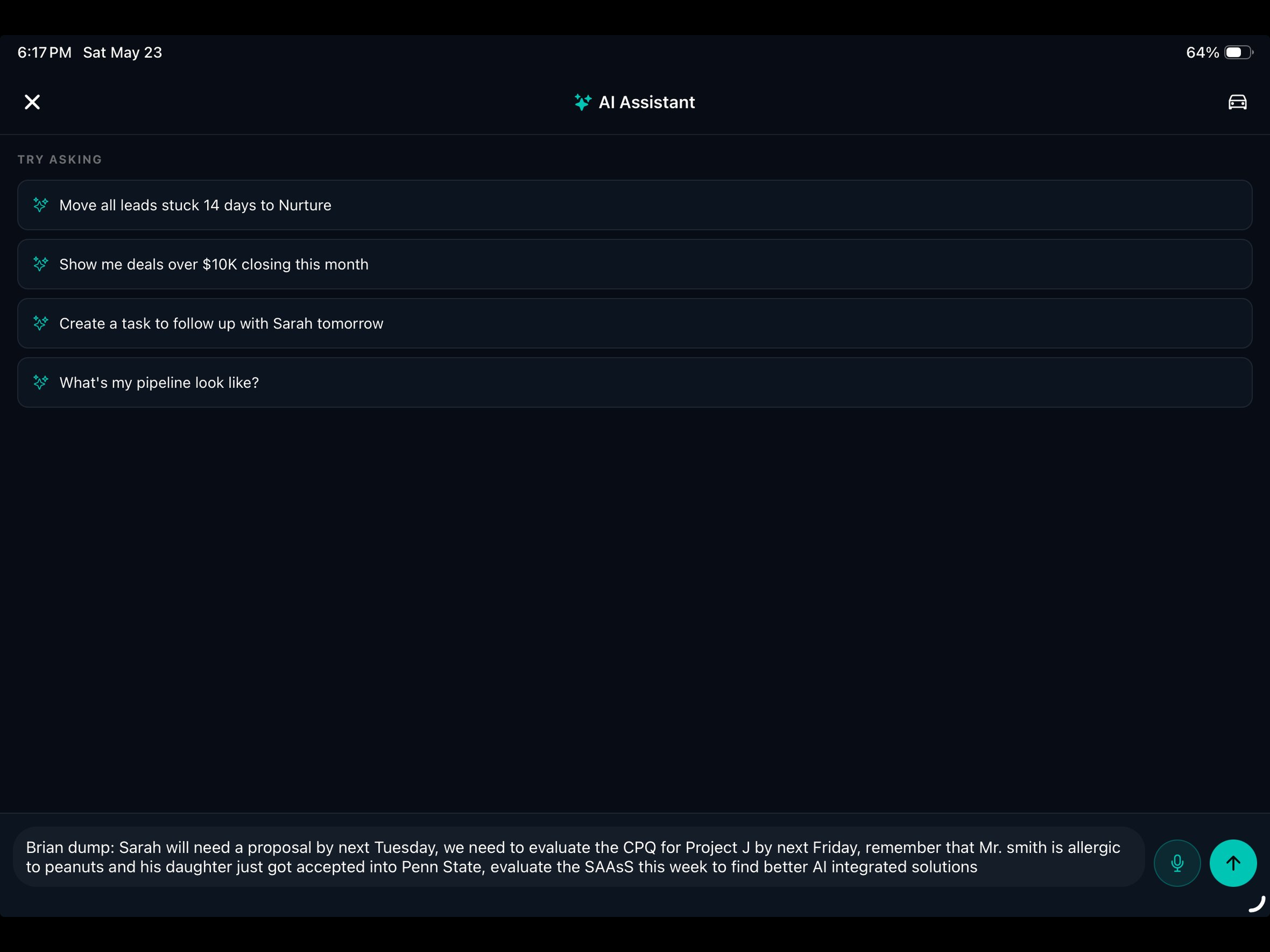 CRMown - AI CRM