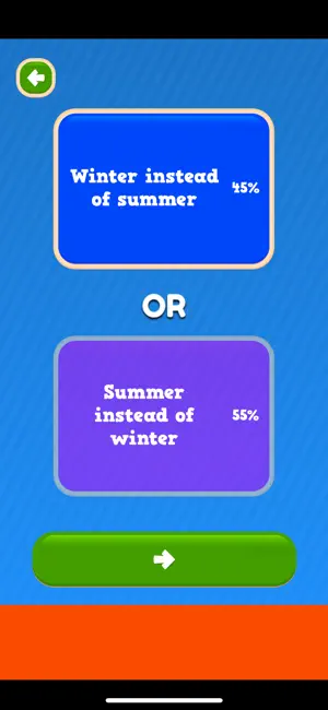 Would you rather party game . screenshot 2