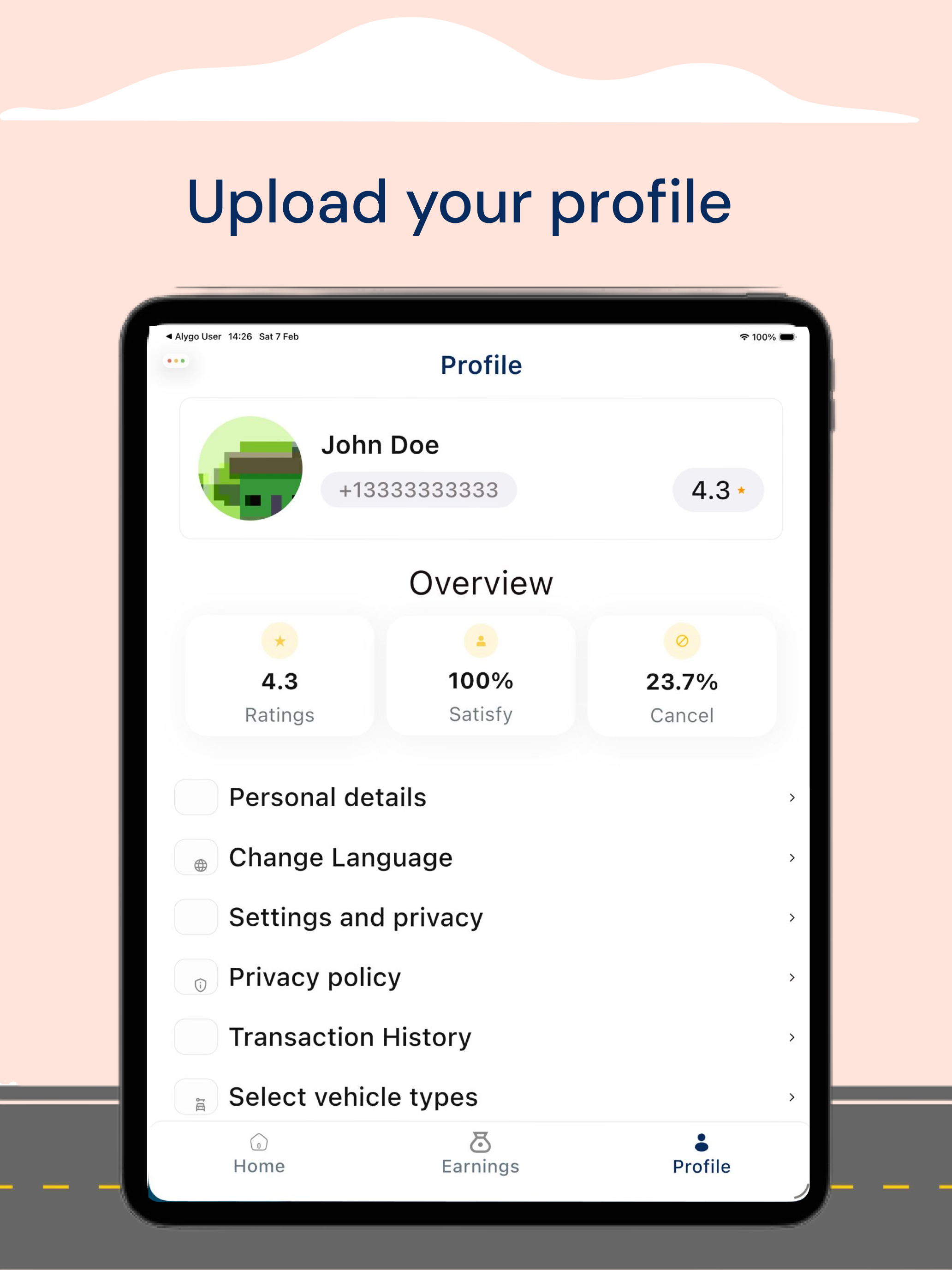 Alygo Driver screenshot 9