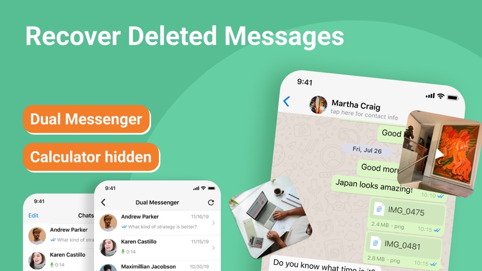 WAMR Undelete Messages - 1.0.3 - (iOS)