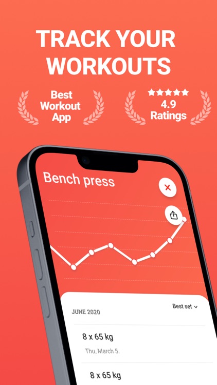 Strongify Workout Rep Tracker screenshot-0