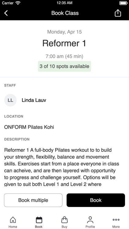ONFORM Pilates
