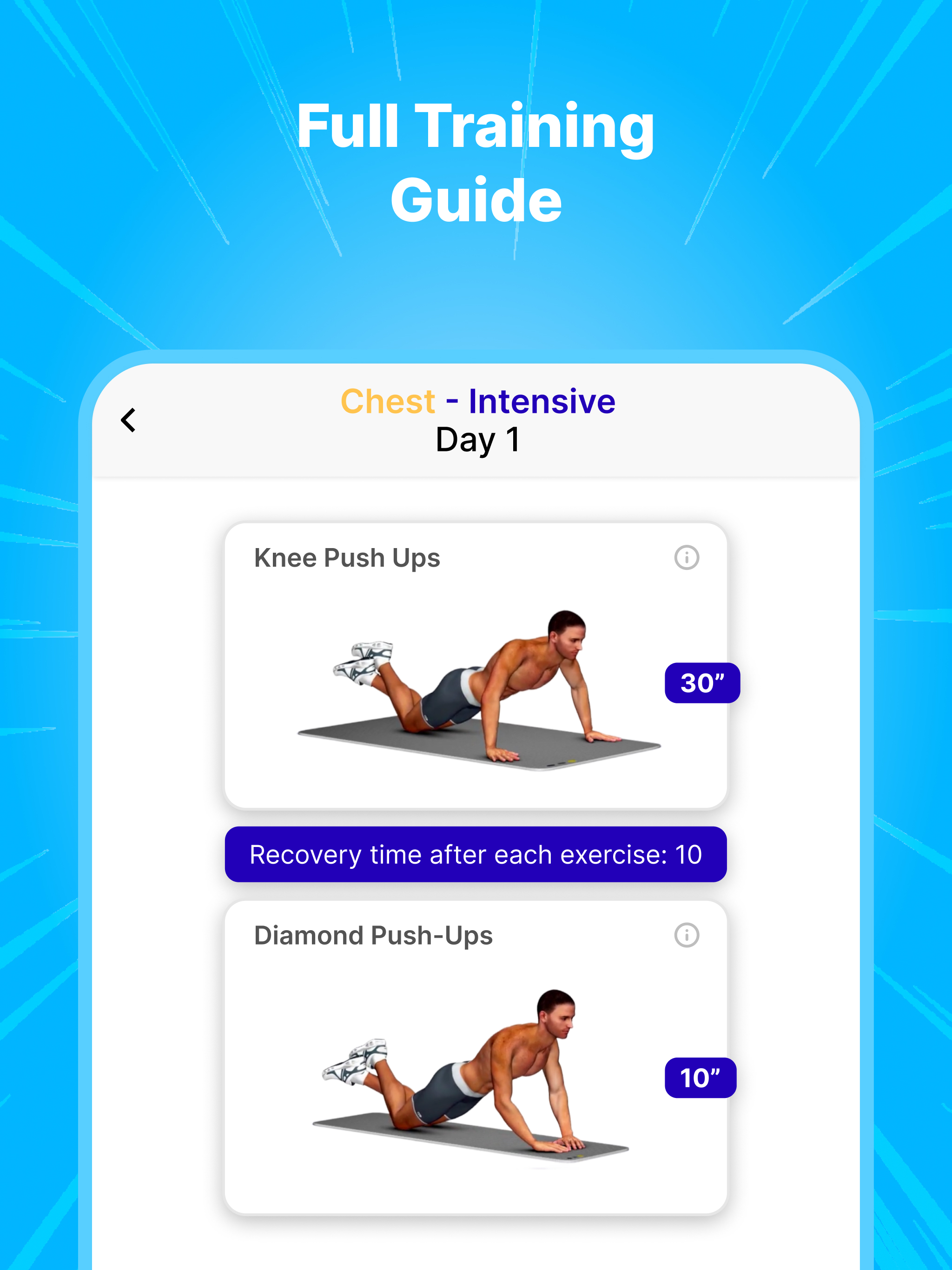 Home Workout: 30 Day Challenge screenshot 17