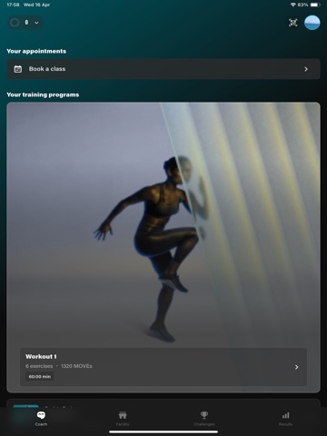 Fiter App iPad screenshot 1