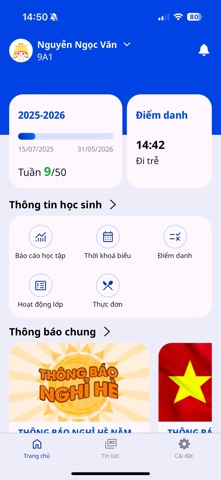 Sổ liên lạc 360 screenshot