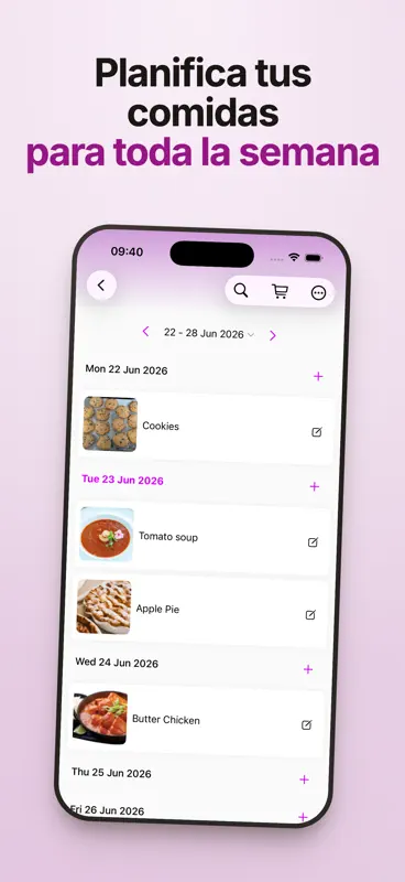 My Recipe Box: Recetas & Menús screenshot 5 of 5