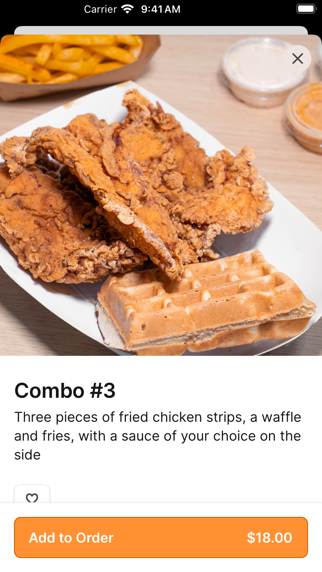 Ali's Chicken & Waffles iPhone screenshot 4 - Food & Drink app