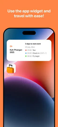 Capture d'écran de August - The Trip Planner sur iPhone 6