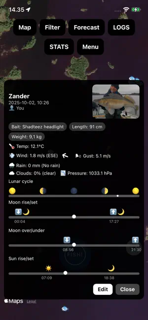 FishLog by Swedfishing screenshot 1