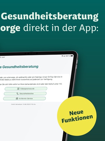 Meine LKH - Landeskrankenhilfe iPad screenshot 4