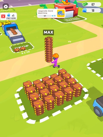 Mine & Dig - Idle Miner Tycoon iPad screenshot
