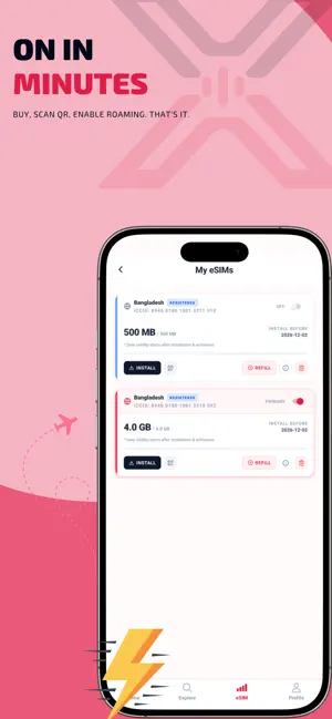 XenGo eSIM: Global Mobile Data screenshot 4