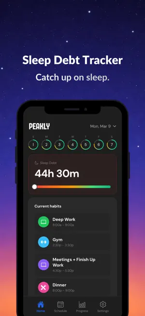 Peakly: Energy Tracker screenshot 3