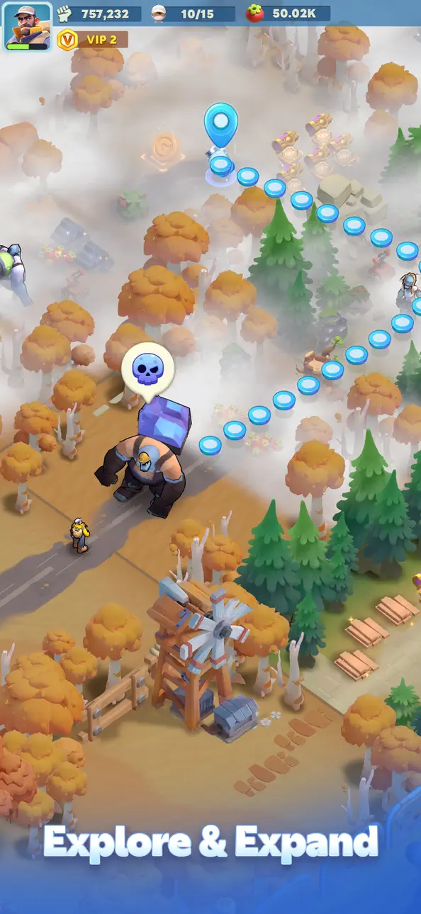 Tiles Survive! iOS Mod IPA screenshot 3 - iOS game interface