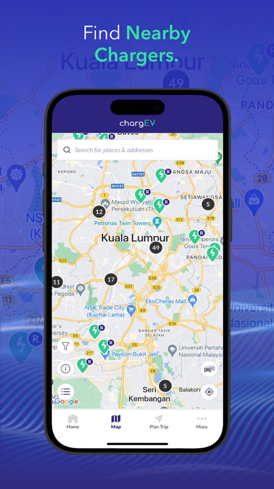 #3. chargEV (iOS) 由: Green EV Charge Sdn. Bhd.