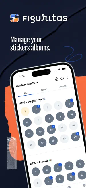 Figuritas: Sticker Collector screenshot 1