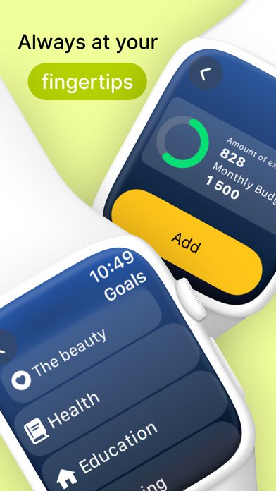 Budget: expenses and income Screenshot
