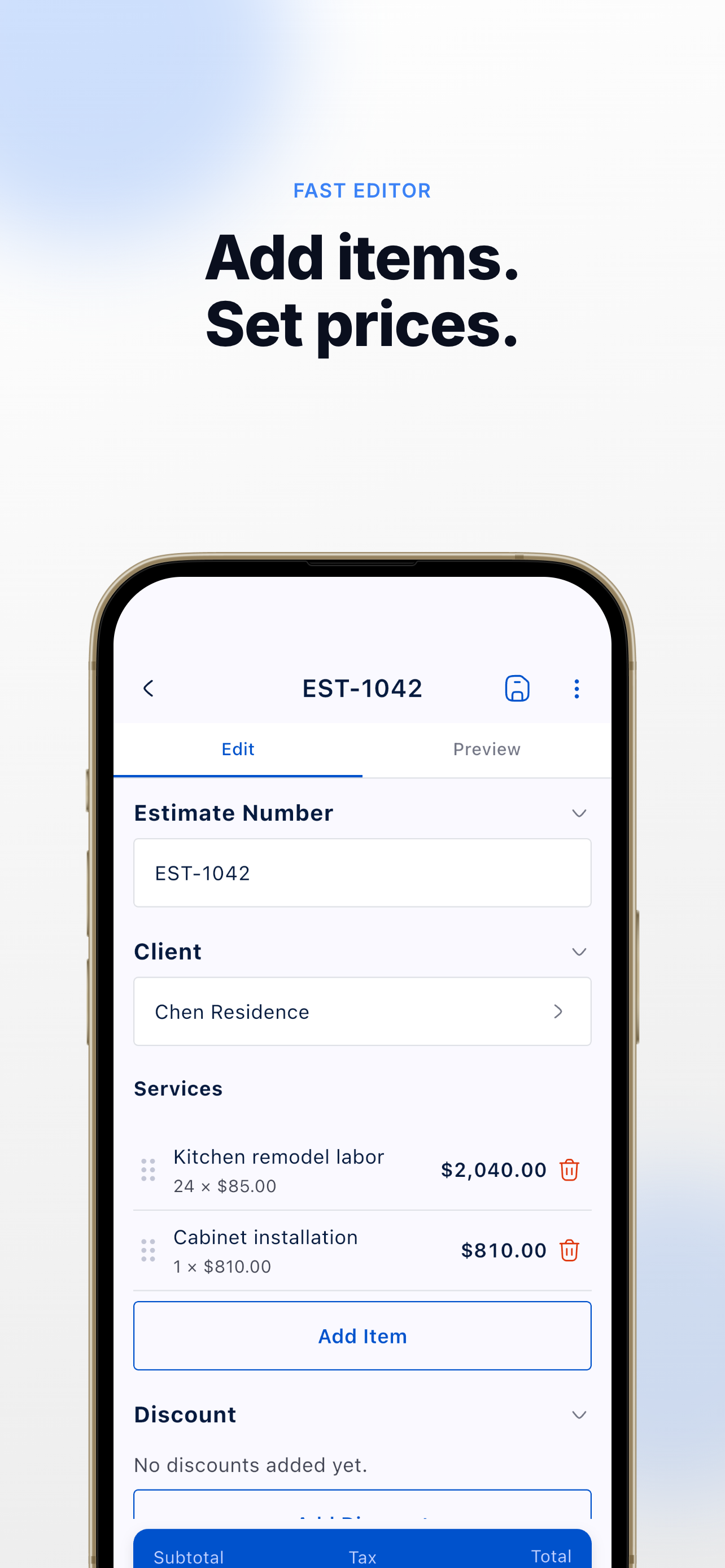 Estimate Maker - Quote Builder screenshot 6