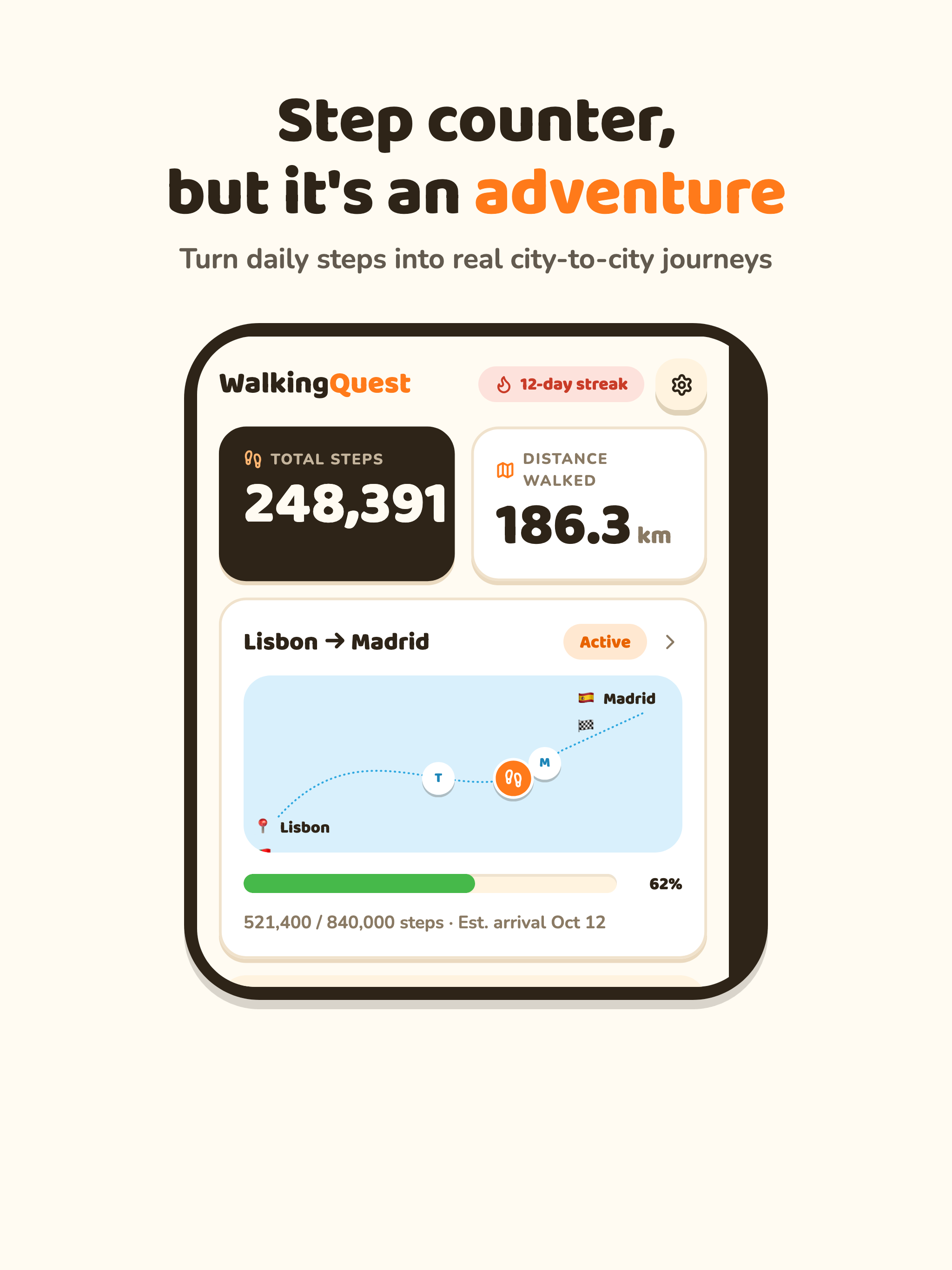 Walking Quest: Step Challenge screenshot 7