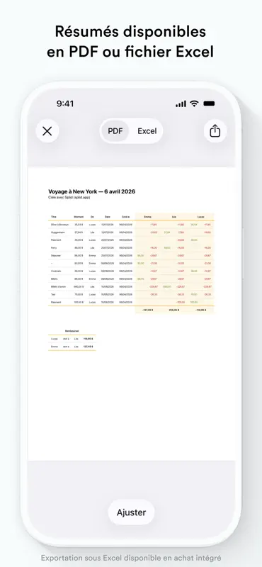 Splid – Split group bills screenshot 4 of 5
