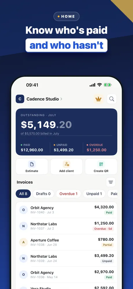 Smart Invoice & Estimate Maker — screenshot 3