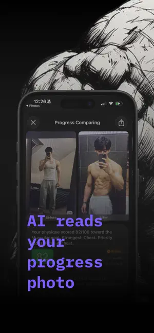 Gainly: AI Progress Photos screenshot 1