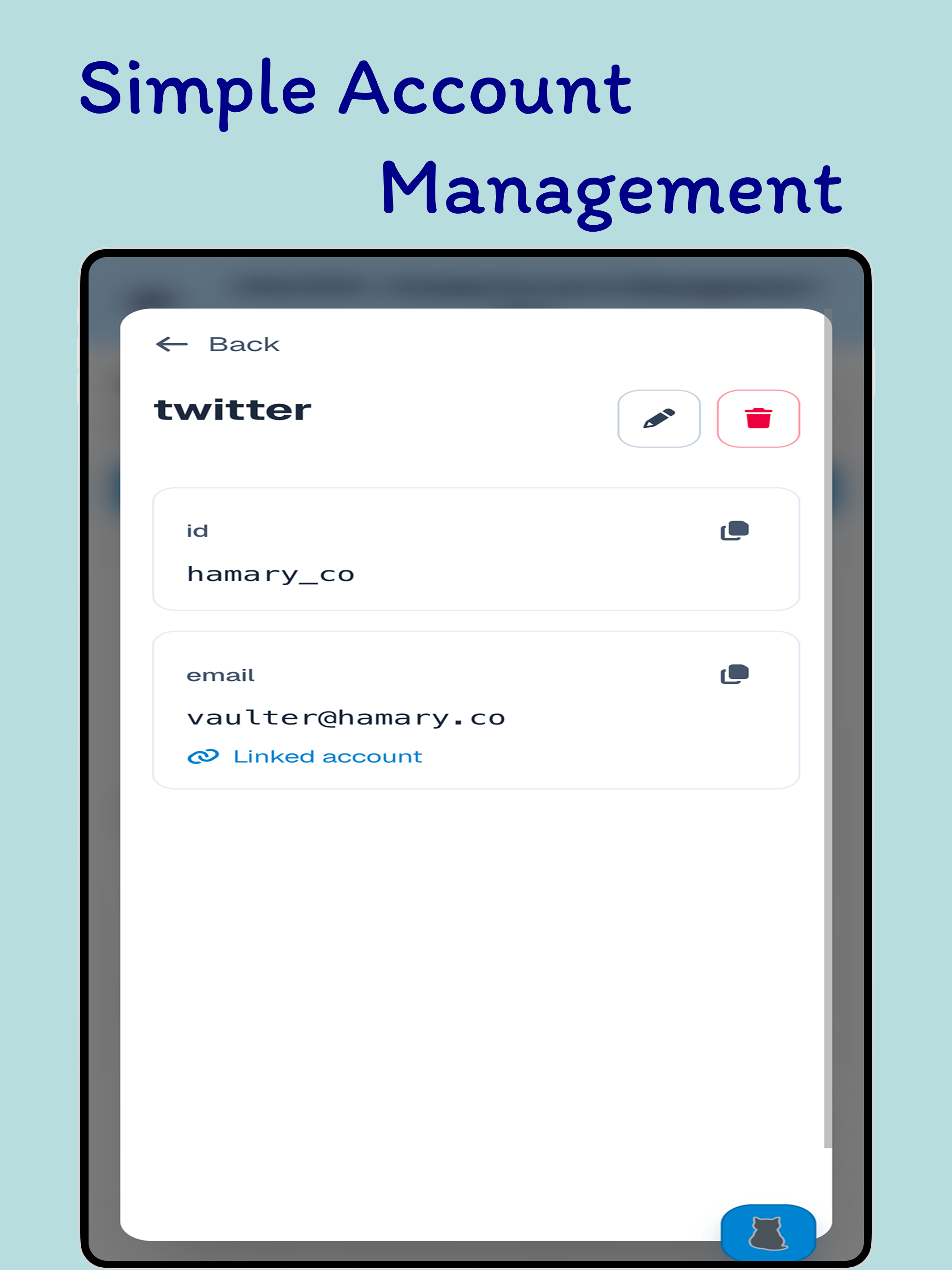 Vaulter - Account Manager screenshot 5