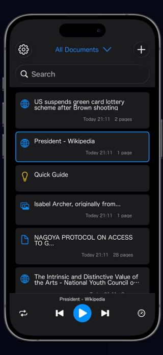 Voice Reader + Text to Speech Screenshot 5 of 6