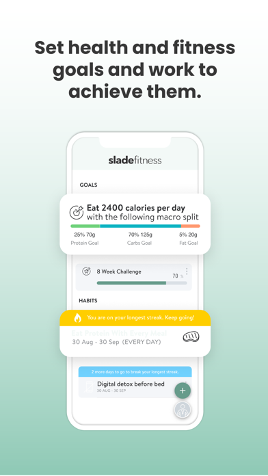 Slade Fitness Online Screenshot
