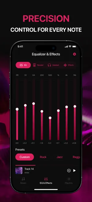EQU: Music Equalizer - Amplify screenshot 3