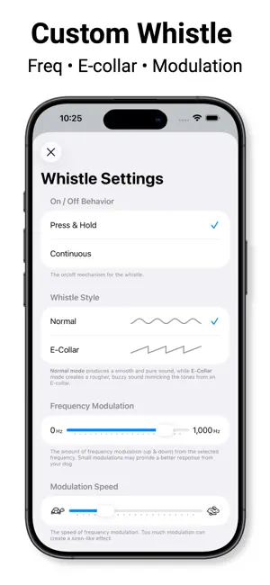 iTrainer Dog Whistle & Clicker screenshot 7
