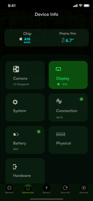 ‎System Activity Monitors Screenshot