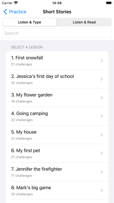 Daily Dictation English Screenshot