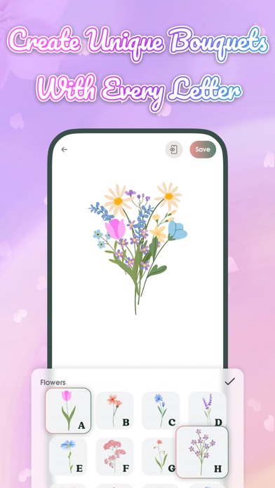 Flower Language: DIY Wallpaper Screenshot