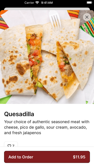 Burrito Bandito To Go iPhone screenshot 4 - Food & Drink app