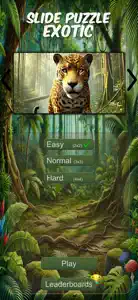 Slide Puzzle Exotic Animals screenshot #1 for iPhone