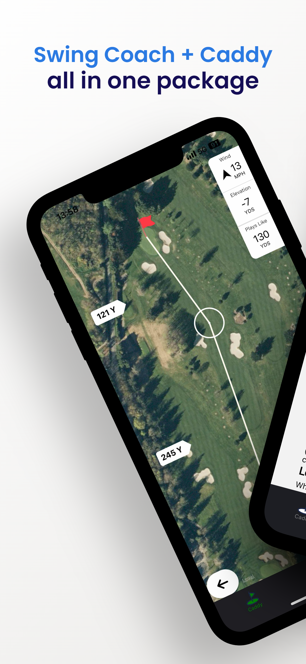 Pocket Caddy for Golf
