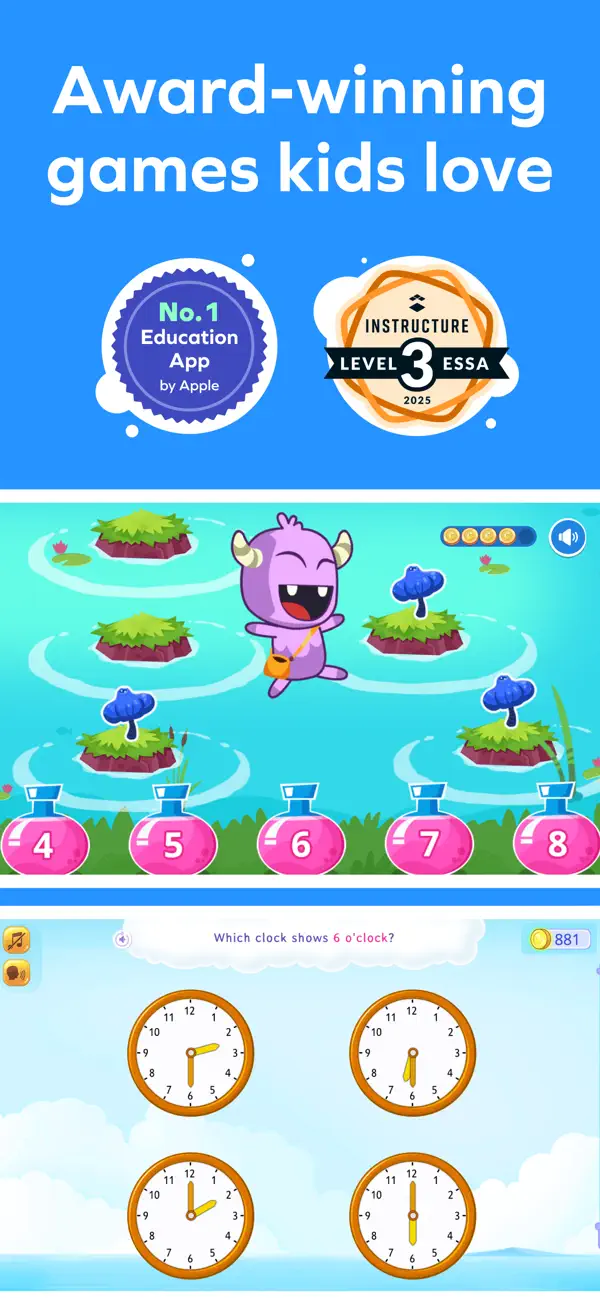 Screenshot #3 pour Splash Math - Games by Grade