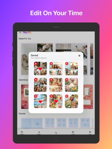 Pic Collage Maker: EasyPic iPad screenshot