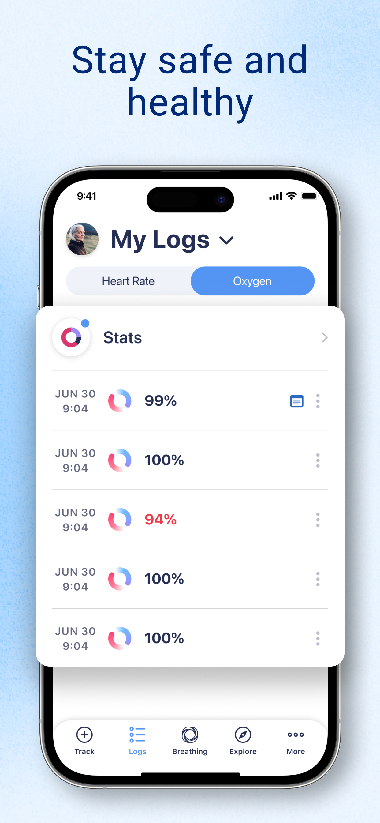 Blood Oxygen App + Monitor