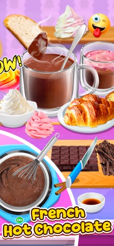 Hot Chocolate - Unicorn Food iPhone screenshot