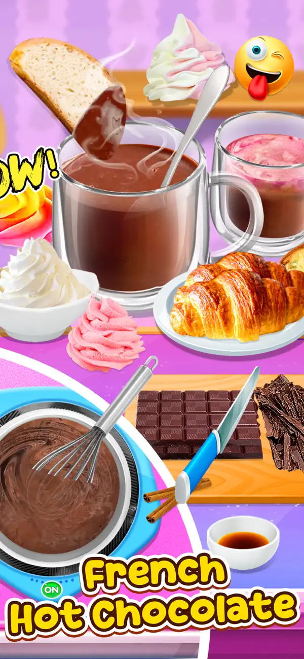 Screenshot #3 pour Hot Chocolate - Unicorn Food