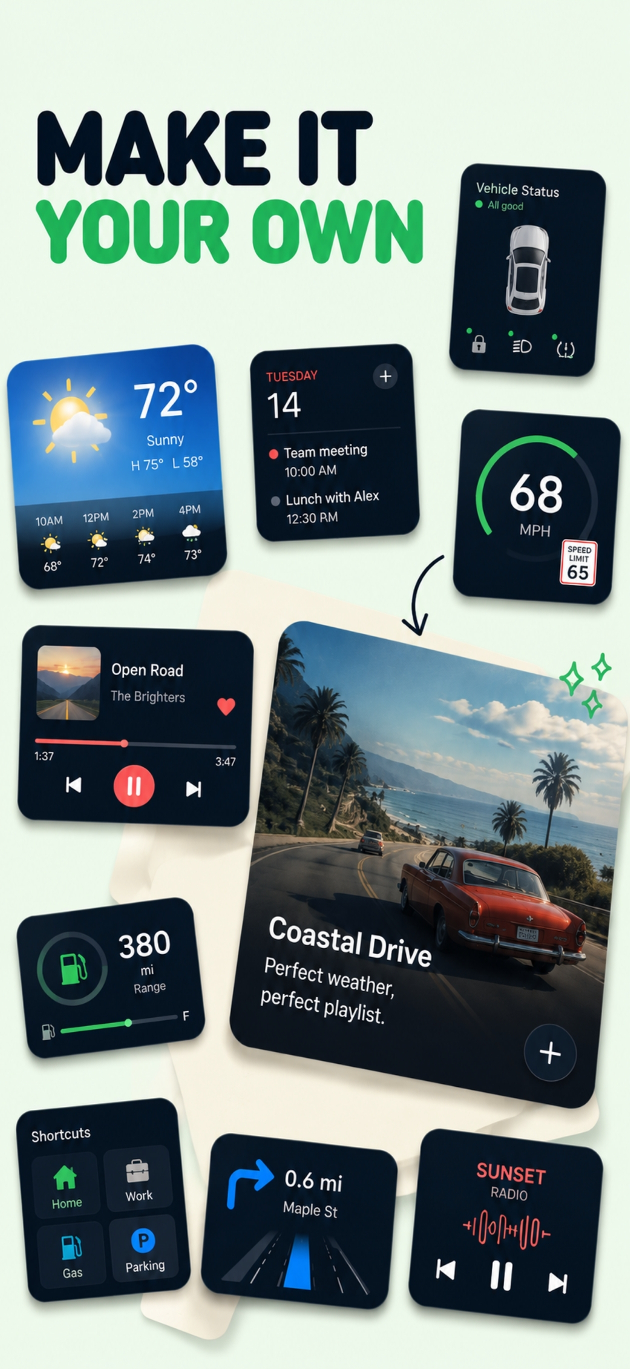 Car Dashboard Widget & Sync screenshot 2