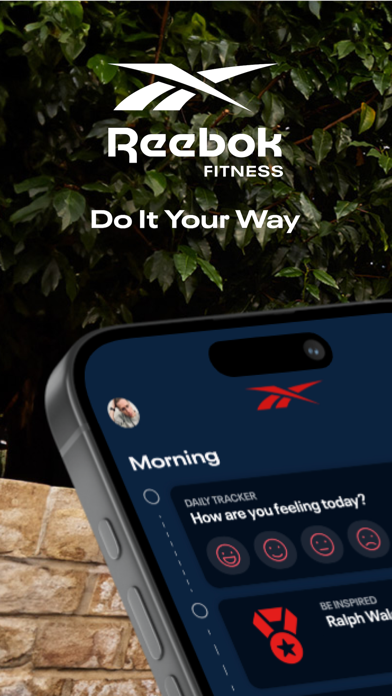 Reebok Fitness App Screenshot