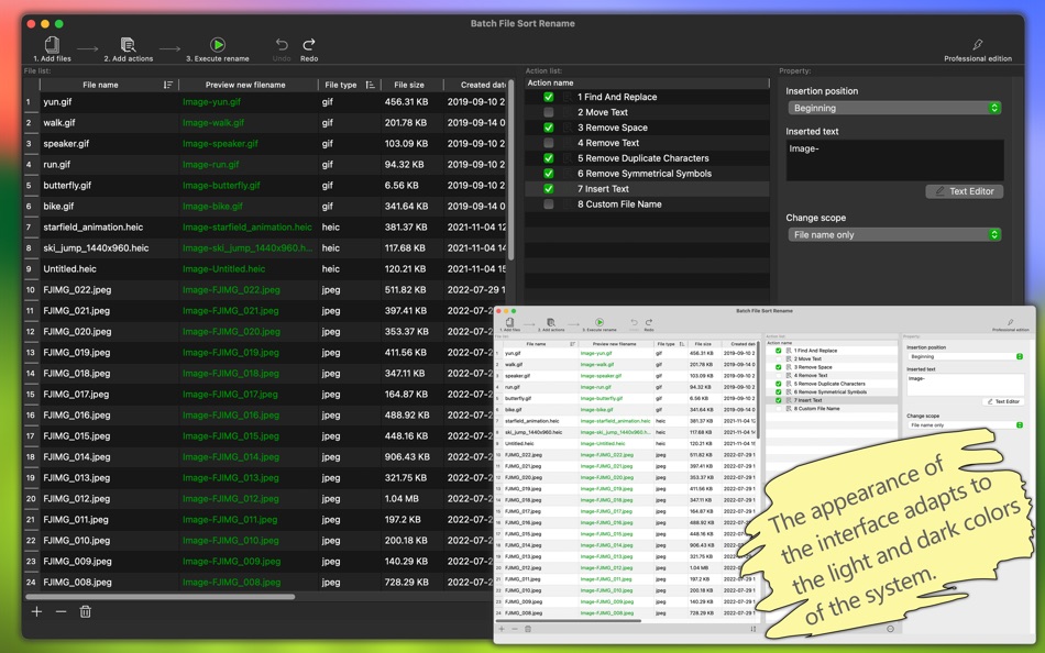 #8. Batch File Sort Rename (macOS) 来自: 军 龙