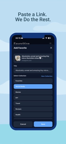 Favoritize Screenshot 3 of 5