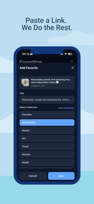 Favoritize Screenshot 3 of 5