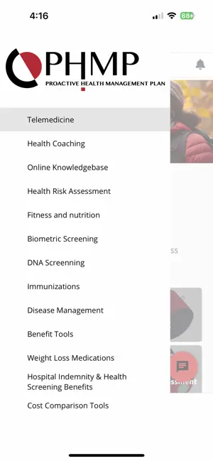 PHMP-EZ Health Guide screenshot 2